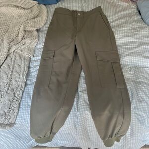 ZARA Olive Cargo Pants
